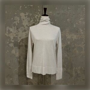 Zara Knit Heather Cream/Ivory Long Sleeve Sweater